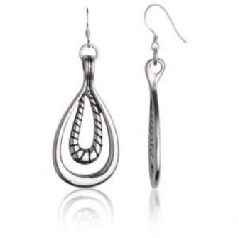 Double loop earrings